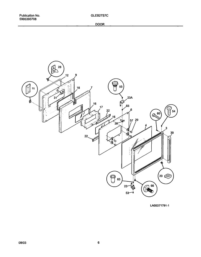 Diagram for GLEB27S7CSB