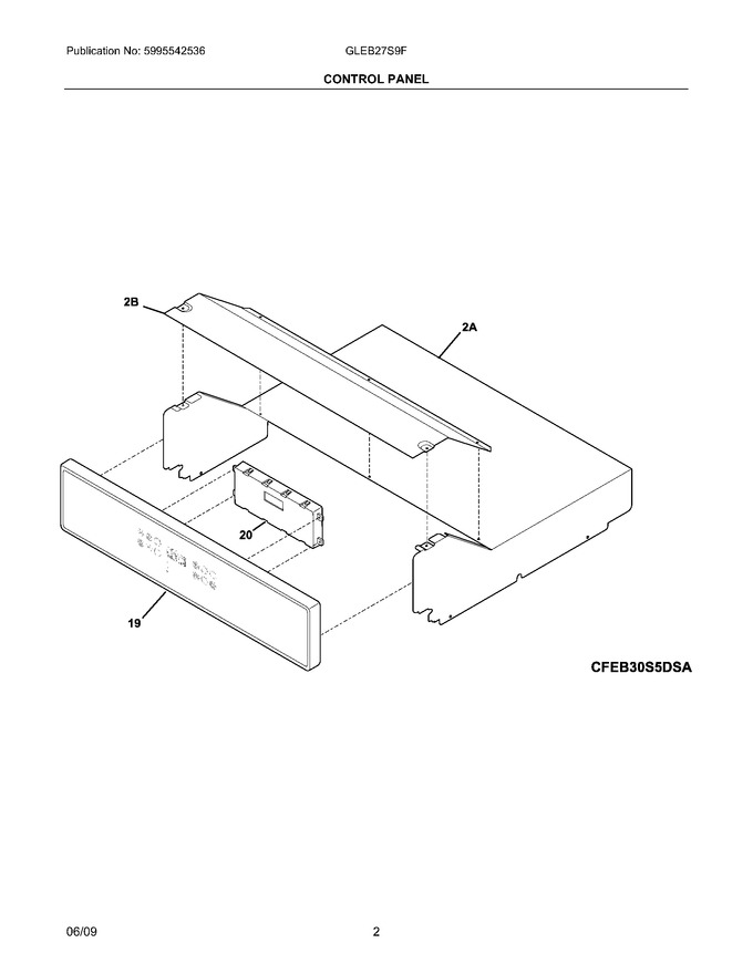 Diagram for GLEB27S9FSD