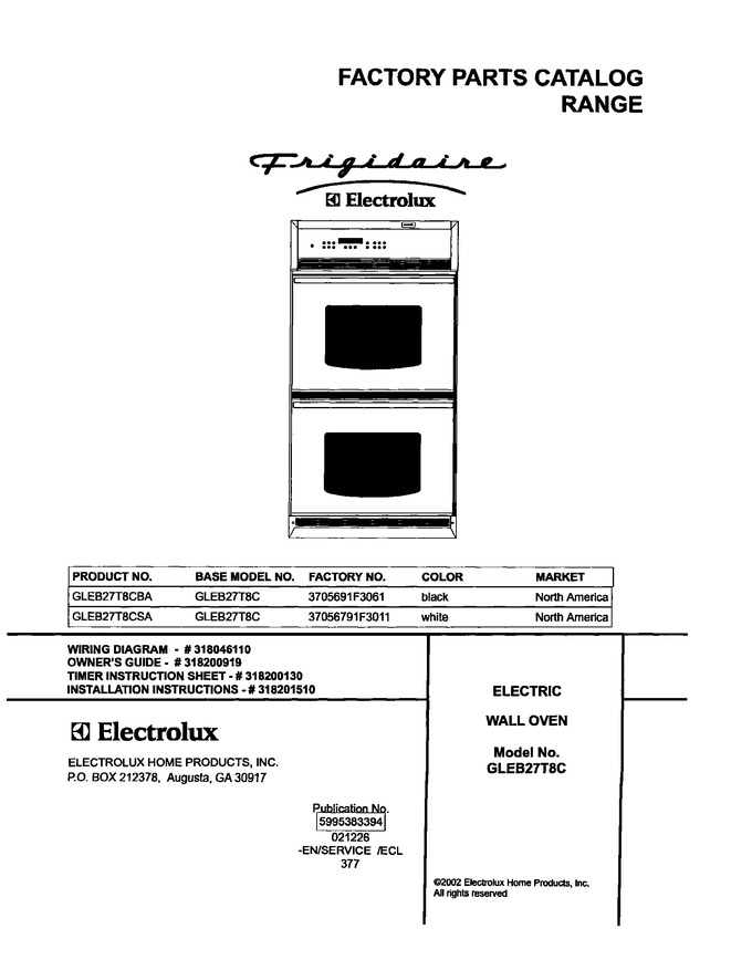Diagram for GLEB27T8CBA