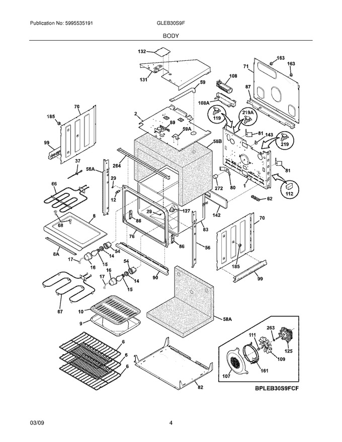Diagram for GLEB30S9FBE