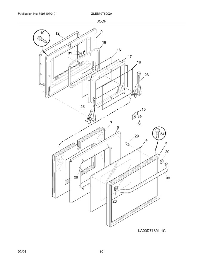 Diagram for GLEB30T8DQA