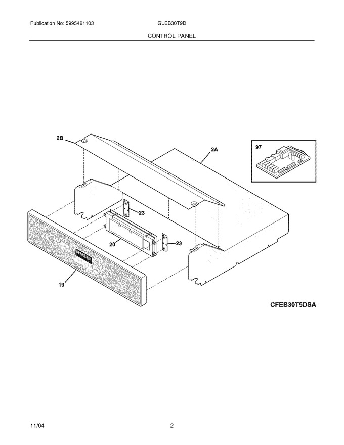 Diagram for GLEB30T9DSA