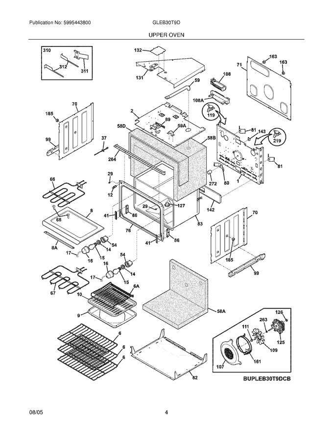 Diagram for GLEB30T9DQB