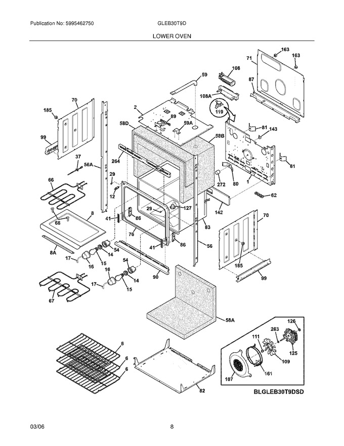 Diagram for GLEB30T9DBD
