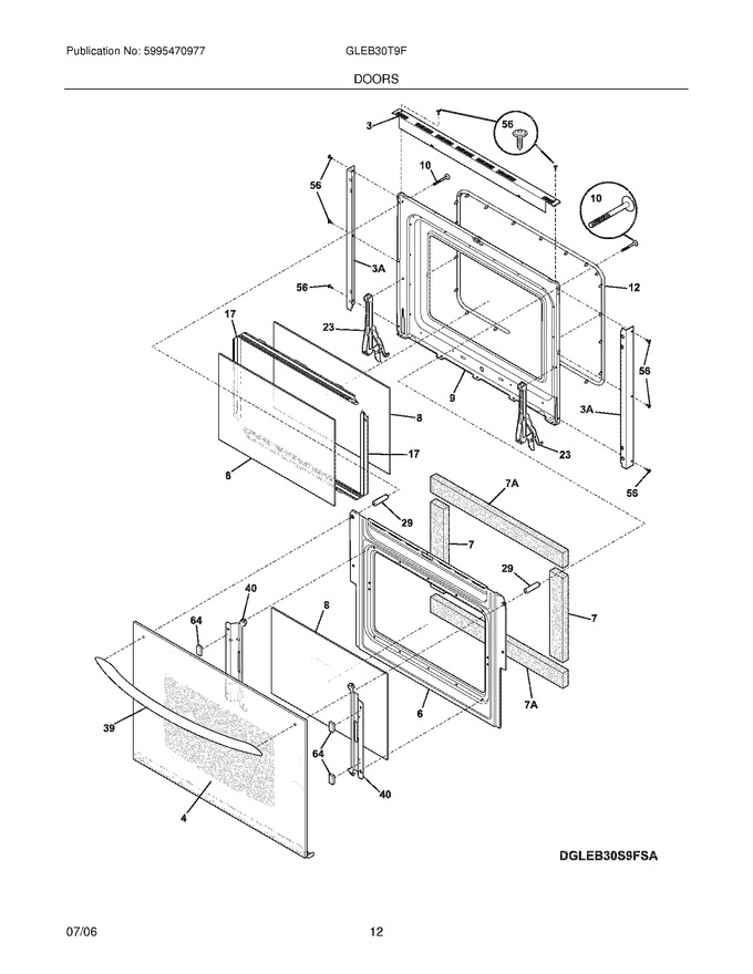 Diagram for GLEB30T9FSA