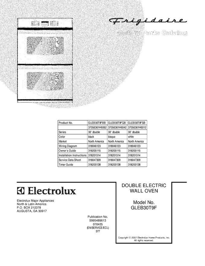 Diagram for GLEB30T9FBB