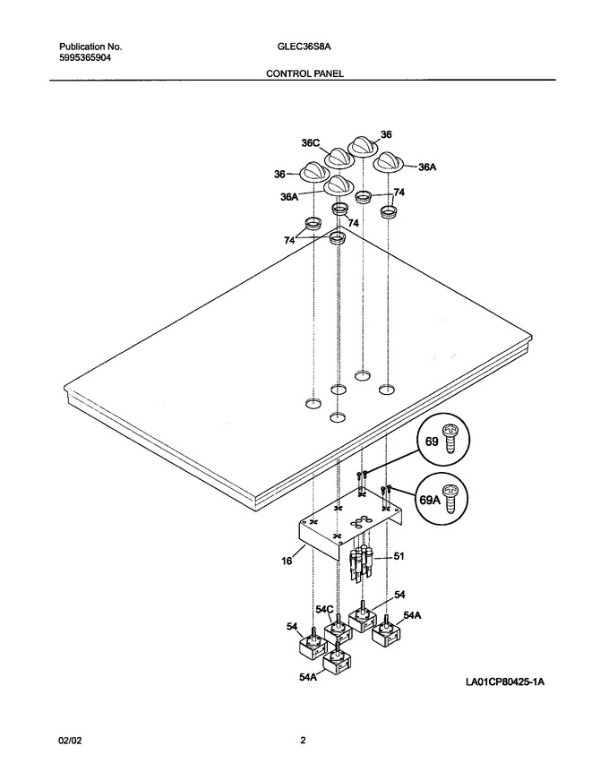 Diagram for GLEC36S8AQB