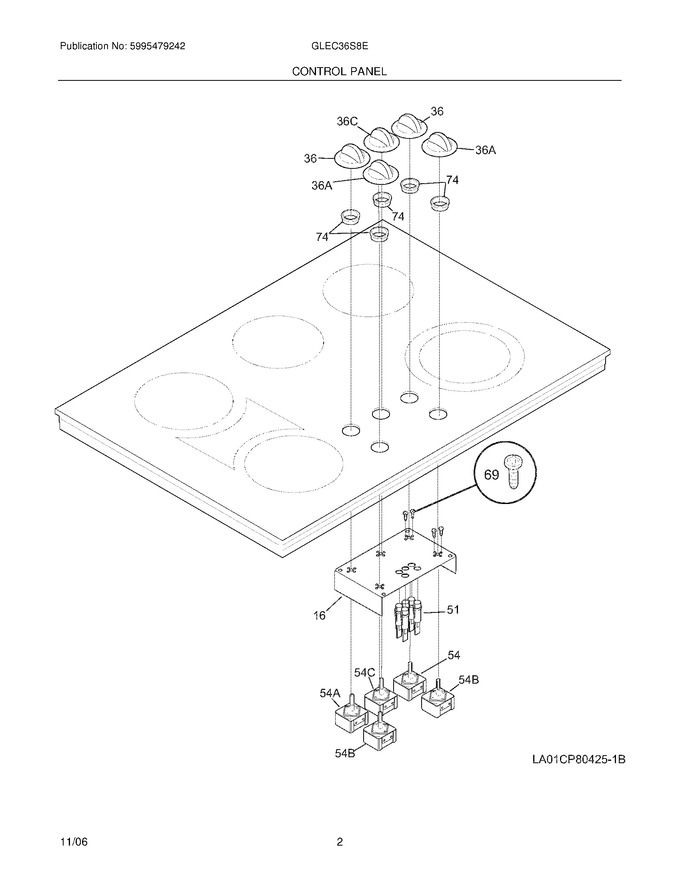 Diagram for GLEC36S8EQB