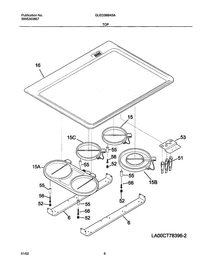 Diagram for GLED388ASA
