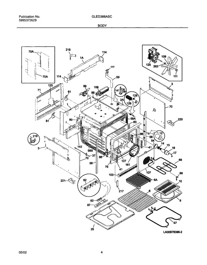 Diagram for GLED388ASC