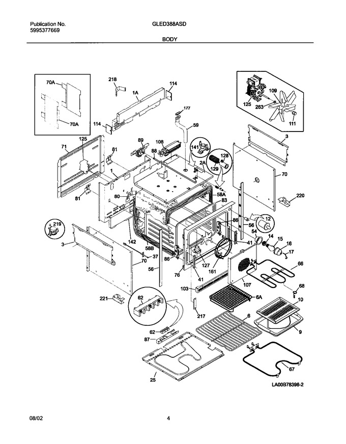 Diagram for GLED388ASD