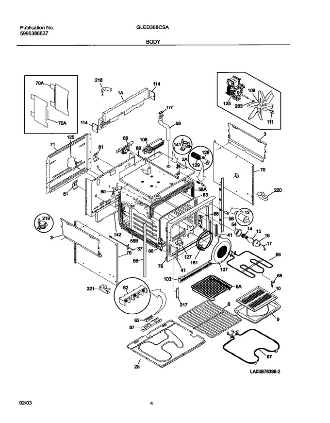 Diagram for GLED388CSA