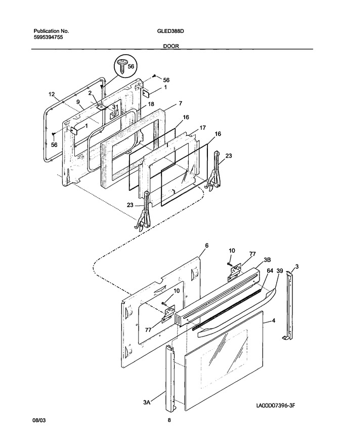 Diagram for GLED388DQA