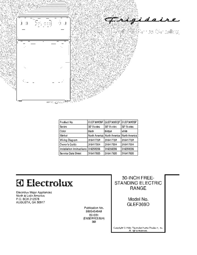 Diagram for GLEF369DSF
