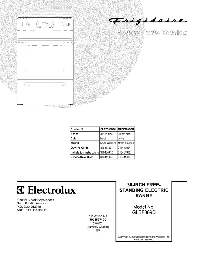 Diagram for GLEF369DBK