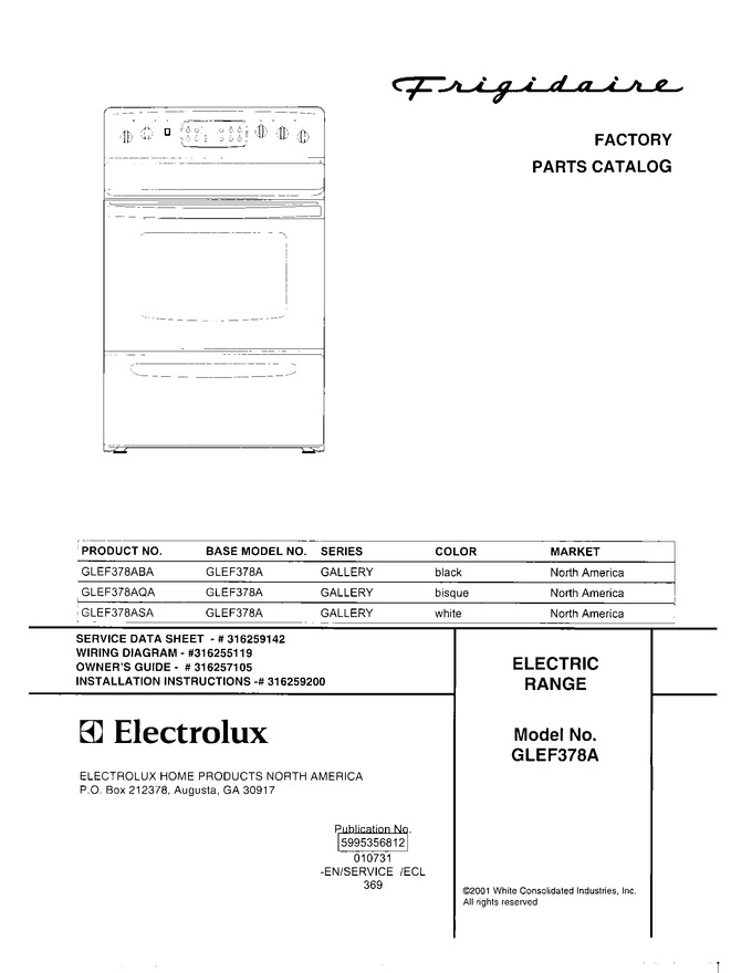 Diagram for GLEF378ASA