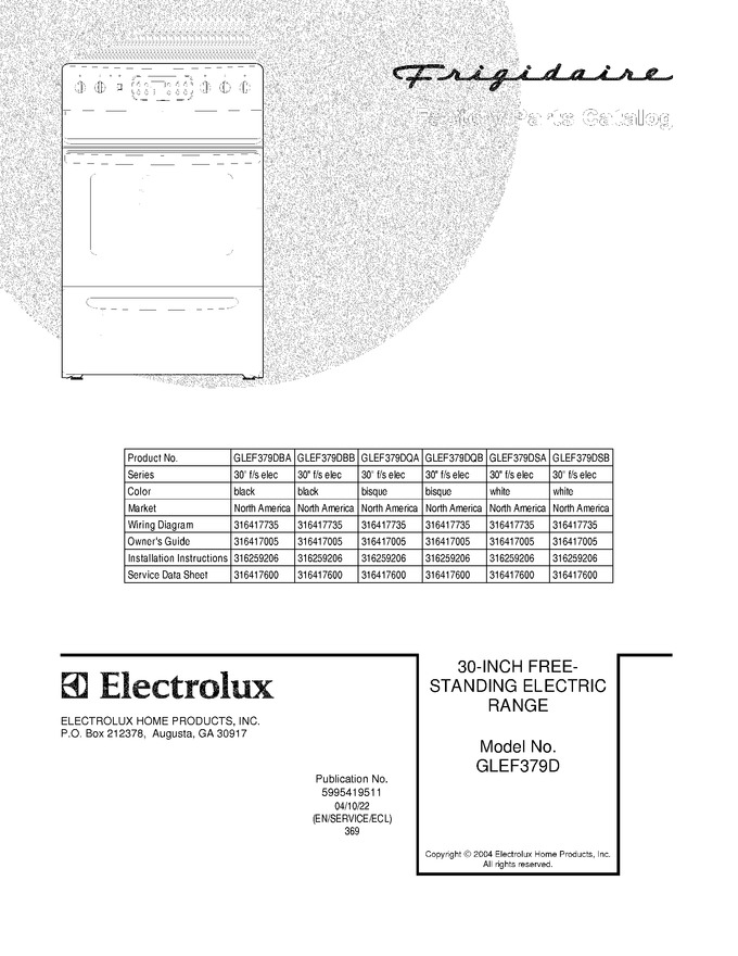 Diagram for GLEF379DQA