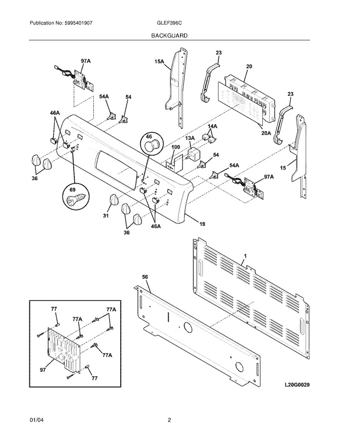Diagram for GLEF396CSC