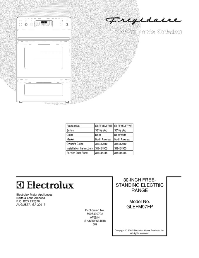Diagram for GLEFM97FPBE