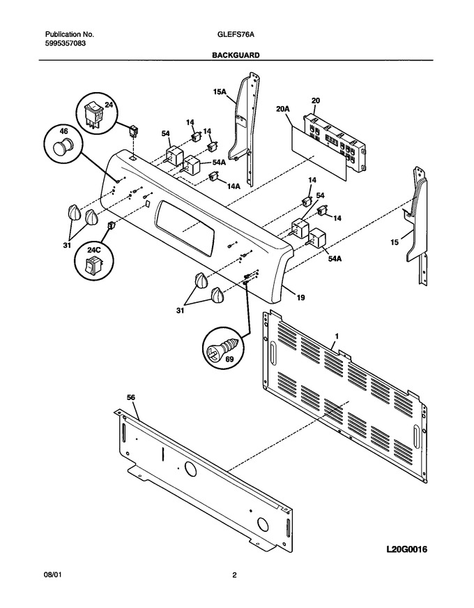 Diagram for GLEFS76ASA