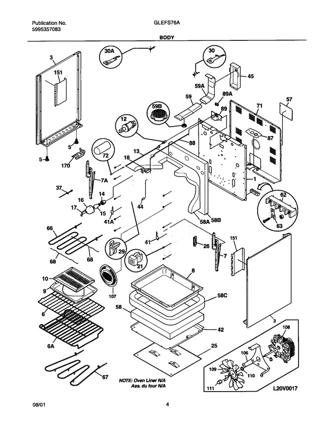 Diagram for GLEFS76ABA