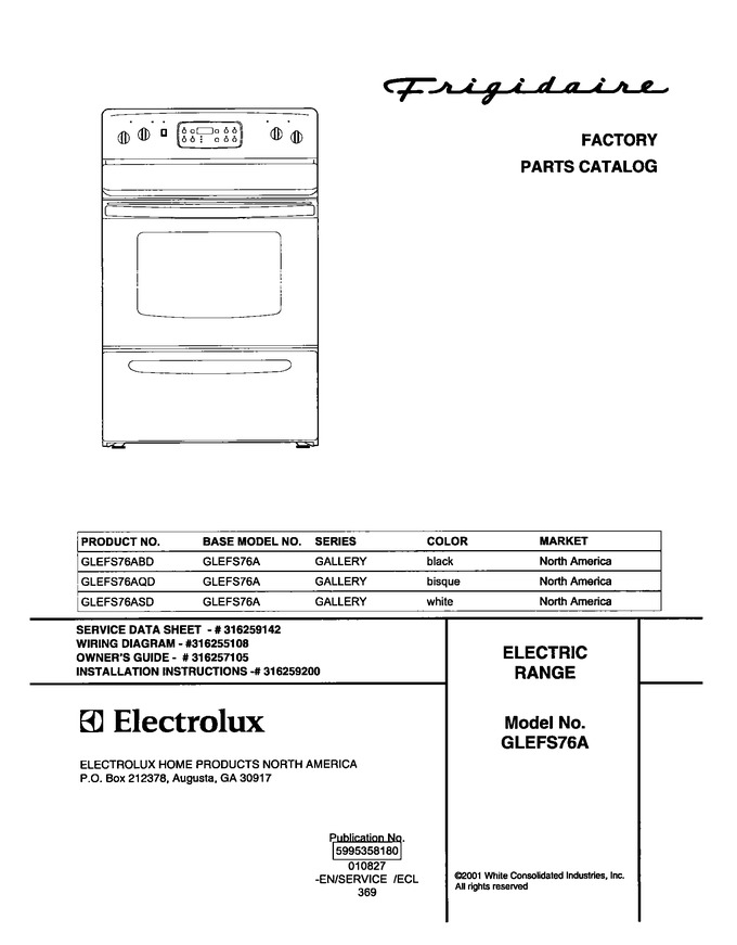 Diagram for GLEFS76ASD