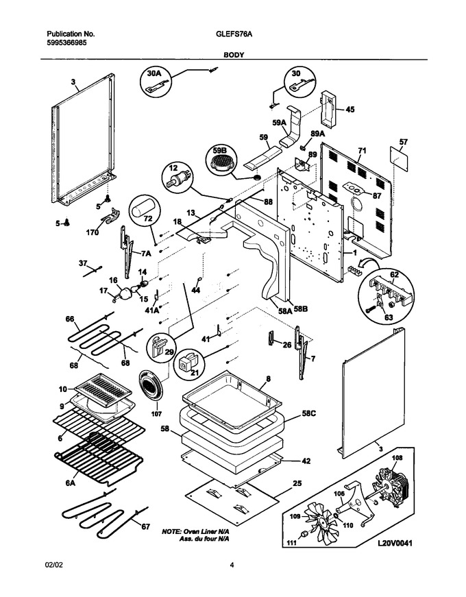 Diagram for GLEFS76ABG