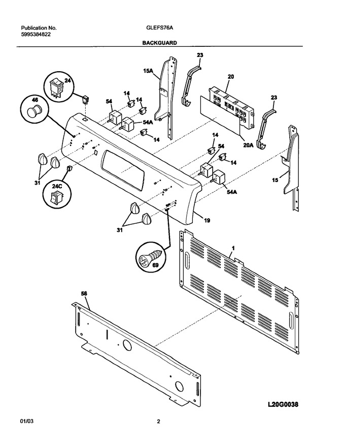 Diagram for GLEFS76ABJ