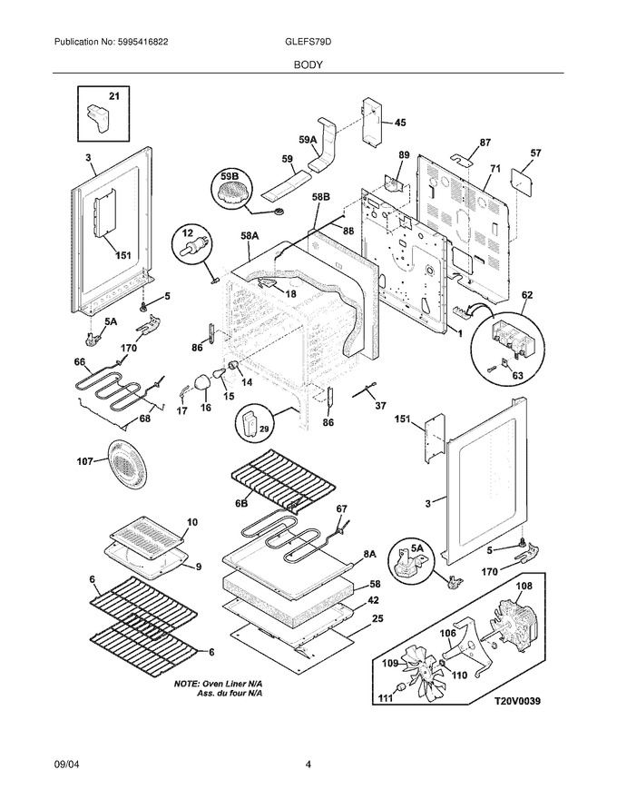 Diagram for GLEFS79DSA