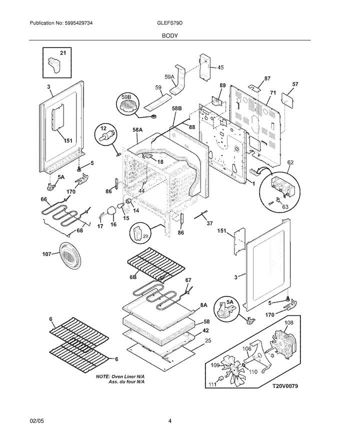 Diagram for GLEFS79DSD