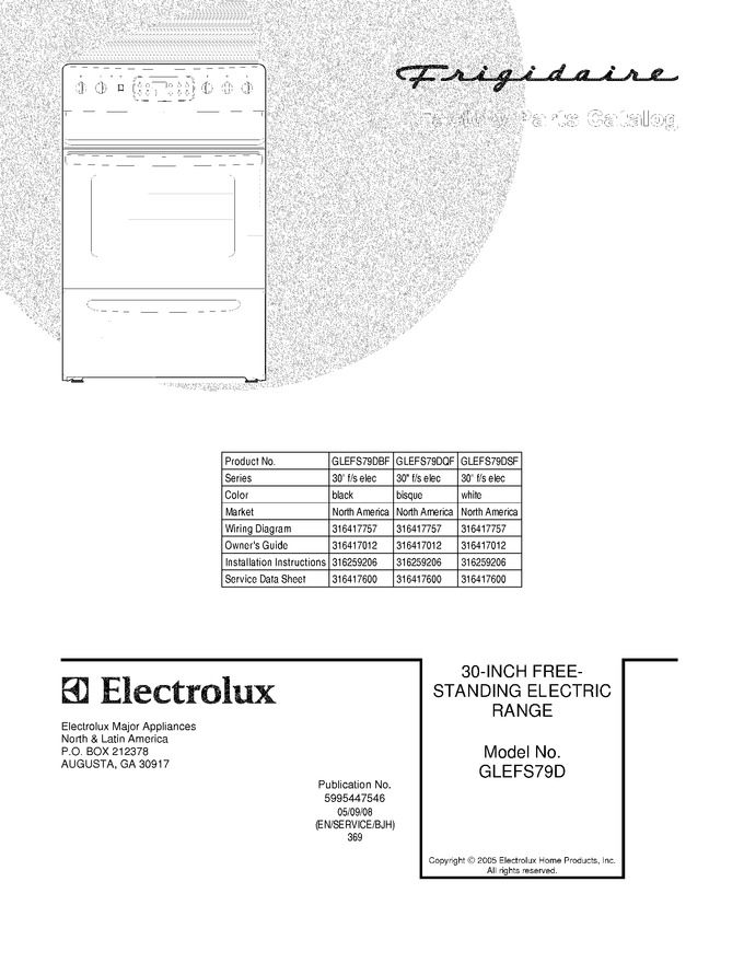 Diagram for GLEFS79DSF
