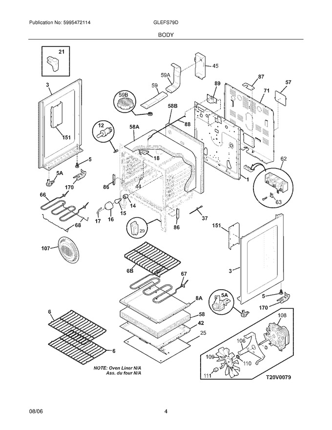 Diagram for GLEFS79DSK