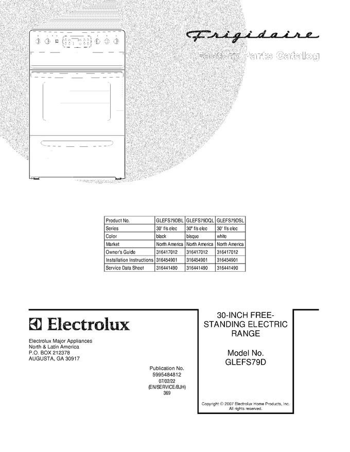 Diagram for GLEFS79DBL