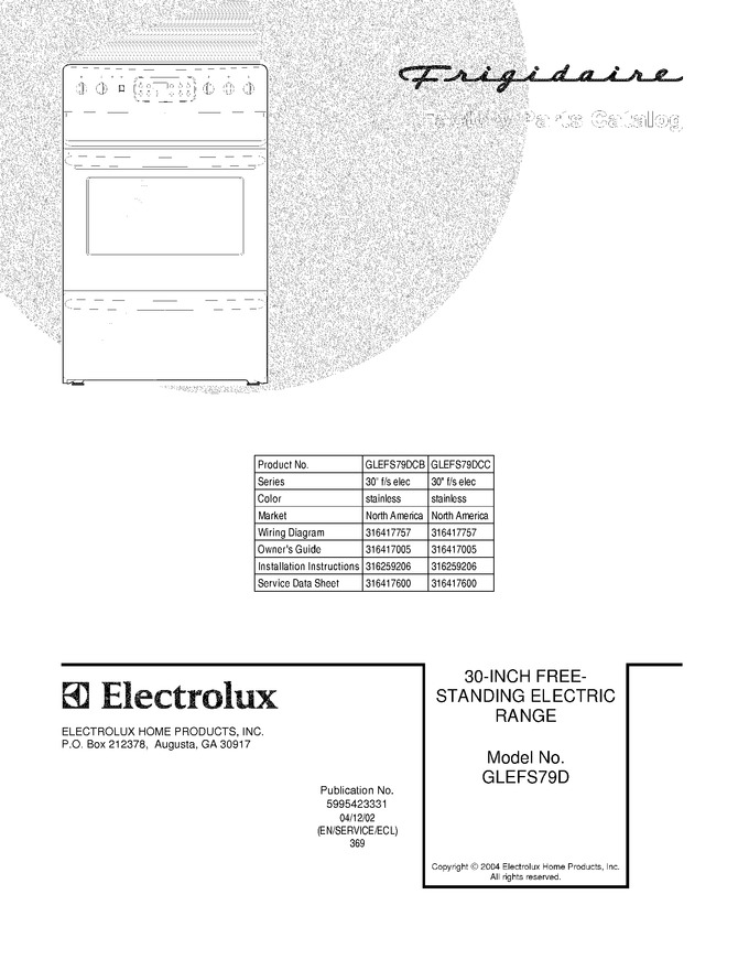 Diagram for GLEFS79DCC