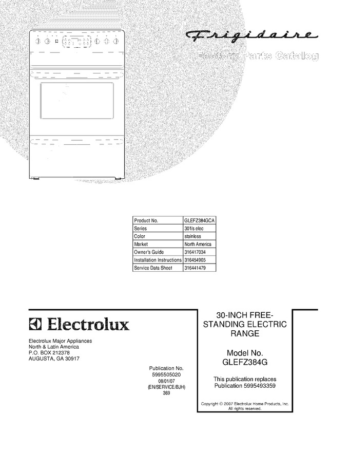 Diagram for GLEFZ384GCA