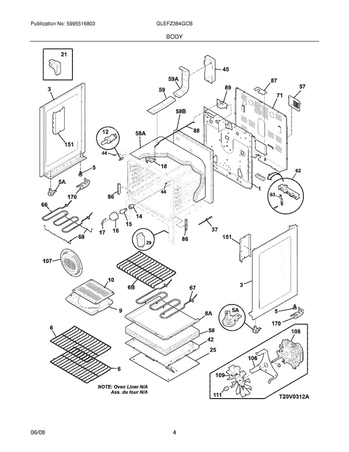 Diagram for GLEFZ384GCB