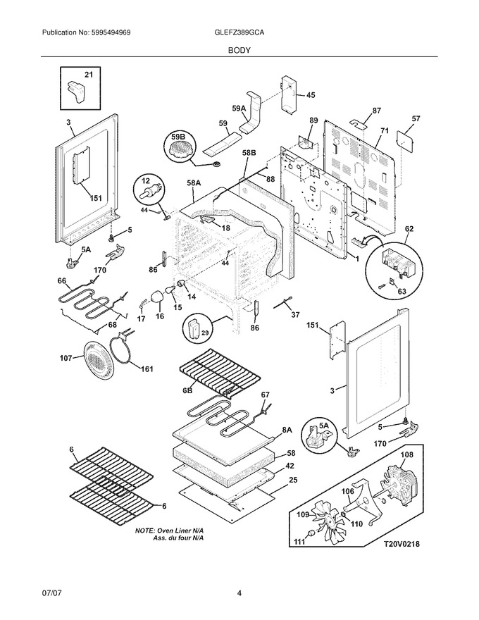 Diagram for GLEFZ389GCA