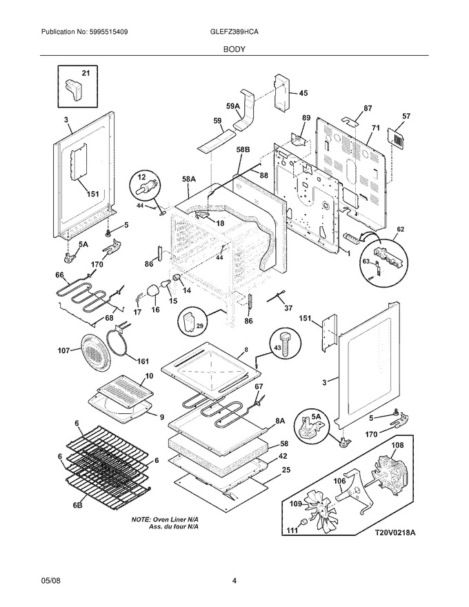 Diagram for GLEFZ389HCA