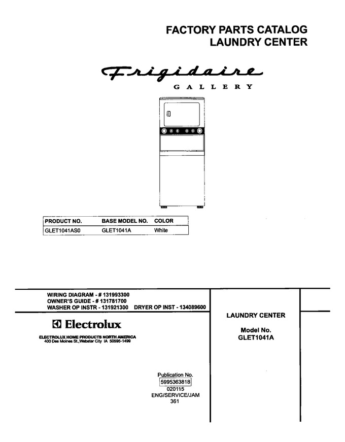 Diagram for GLET1041AS0