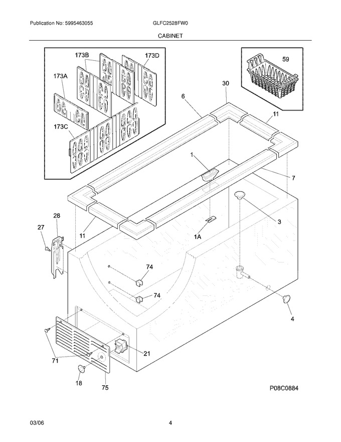 Diagram for GLFC2528FW0