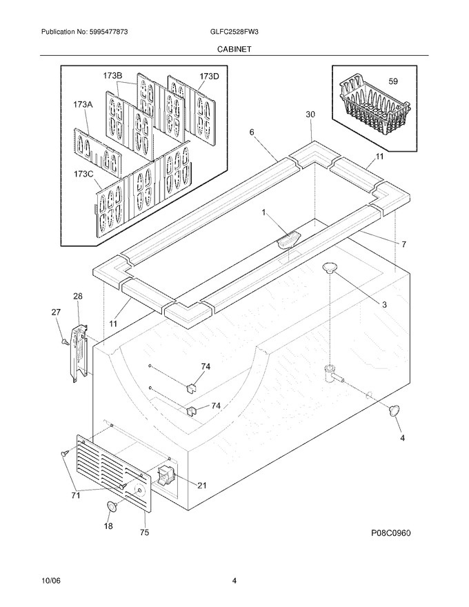 Diagram for GLFC2528FW3