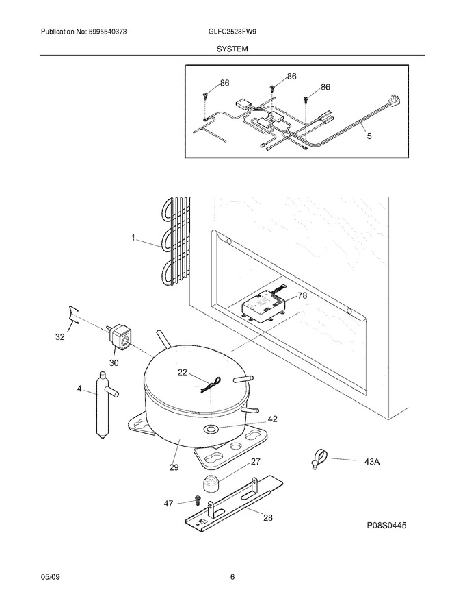 Diagram for GLFC2528FW9