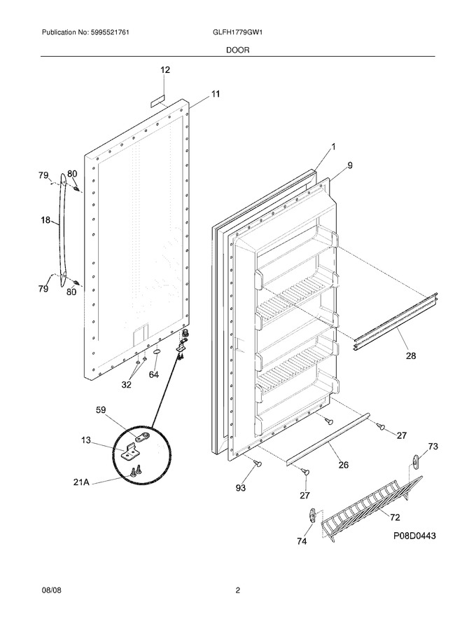 Diagram for GLFH1779GW1