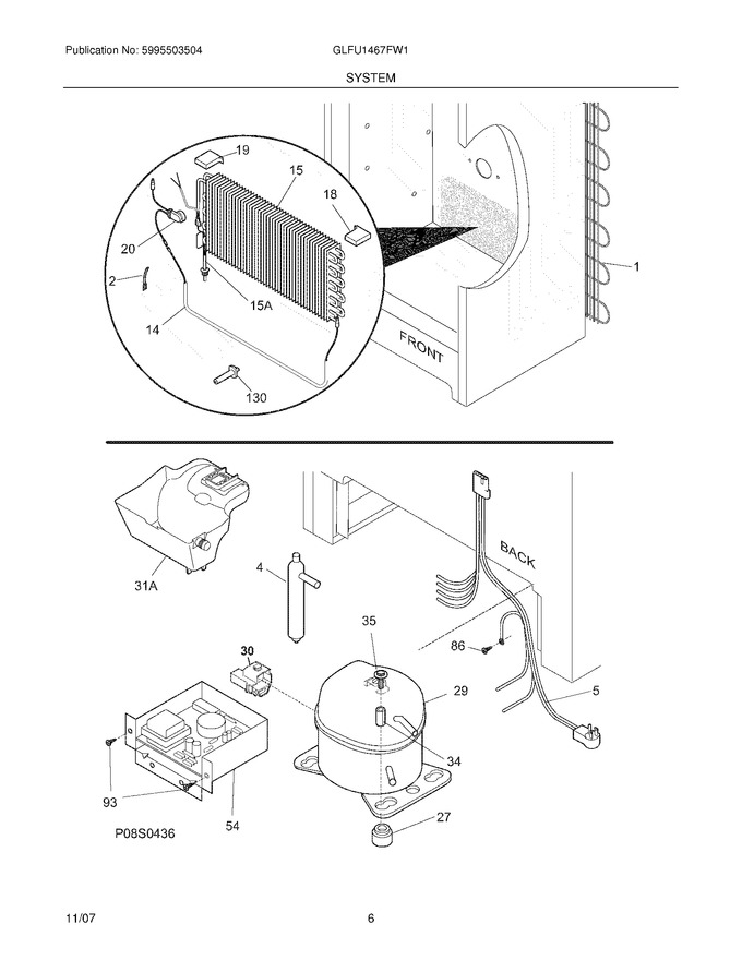 Diagram for GLFU1467FW1