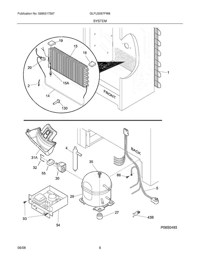 Diagram for GLFU2067FW8
