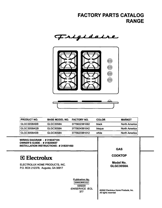 Diagram for GLGC30S8ASB