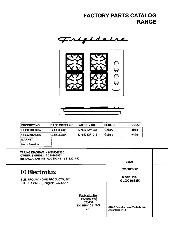 Diagram for GLGC30S8KSA