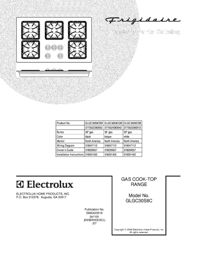 Diagram for GLGC36S8CSB