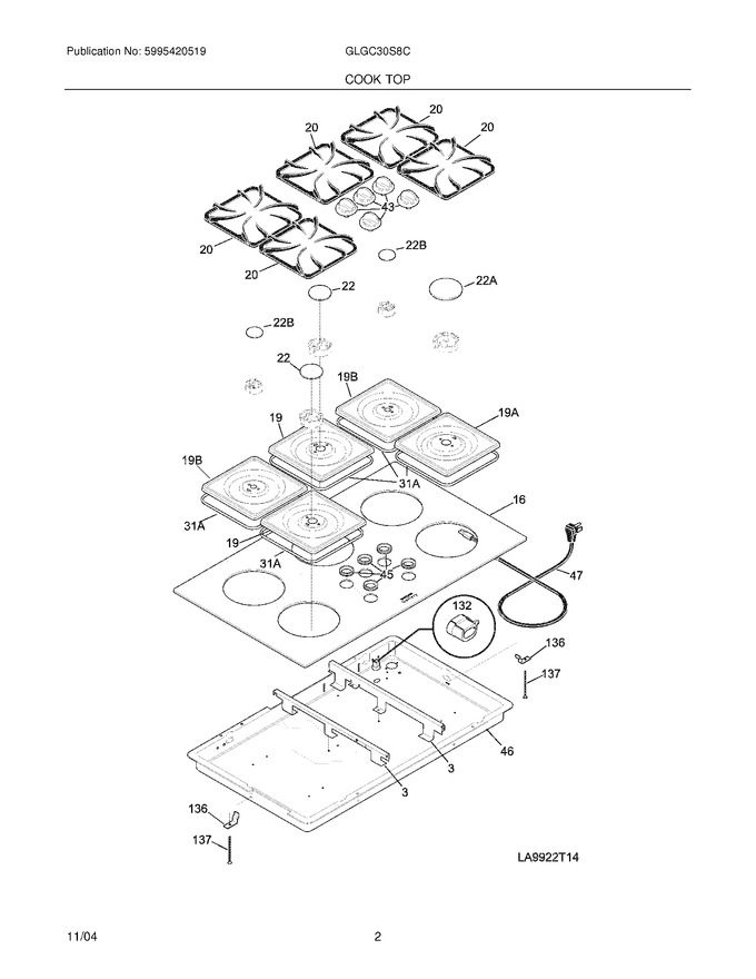 Diagram for GLGC36S8CSB