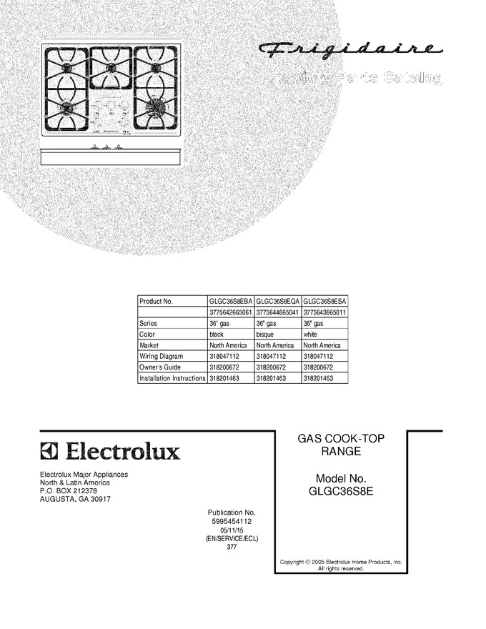 Diagram for GLGC36S8EQA